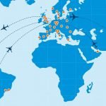 KLM mapa interactivo