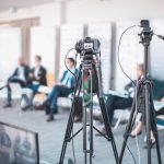 online business meeting streamed live