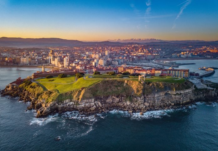 ®Foto Gijón desde el aire: Ignacio Izquierdo